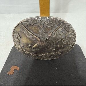 Vintage Silver Eagle Belt Buckle